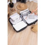 PONÇİK STORE 6'lı Valiz Düzenleyici Set - Bavul Içi Organizer Çok Amaçlı Organizer Set Seyahat Hurcu