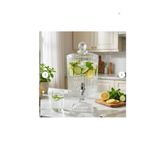 PONCİKPAZAR Elysia Desen Cam Şerbet-Meyve Suyu-Sıvıyağ-Su Sebili – 4.5 LT.