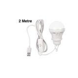 PONCİKPAZAR Kamp Lambası 2 Metre Usb Kablo Kamp Feneri 5v Taşınabilir Aydınlatma Anahtarlı Arapuar Led Ampül