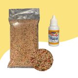 Pond Stick Karışık Japon Balığı Yemi 250Gr + Fish-Vit Balık Vitamini