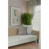 Ponela Bohem Ponponlu Koltuk Örtüsü 90X200 Cm Sadece Oturma Alanı (1 Adet)- Açık Gri