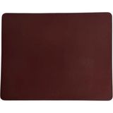 Ponet Maison Mürdüm Bej Deri Çift Taraflı Dikdörtgen Amerikan Servisi 45 x 36 cm - Standart