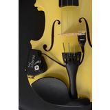 PONGEE JOY Model Akustik Keman İçin Piezo Mikrofon – Pasif Manyetik Pickup, Temaslı Montaj, Doğal Ton, 6.35mm Jak, Amfi ve Kayıt İçin Uyumlu 2 Renk Seçeneği Siyah Beyaz (5, Siyah)