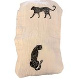 Ponita Bornoz - Siyah - Beyaz