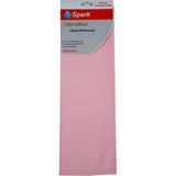Ponitex (1 Adet) Spark Kristal Mikrofiber Cam Silme Bezi ve Genel Temizlik & Kurulama Bezi 40X40 Cm. Pembe - 07-Pembe