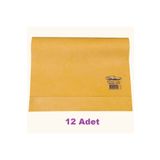 Ponitex (12 Adet) Polikur 3219 Hardal Mikrofiber Güderi Büyük Boy Lüx Oto Kurulama Bezi 54x68 cm.