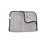 Ponitex (2 Adet) Spark 2315 Mikrofiber Gri Uber Çift Yüz Ultra Lüks Oto Kurulama Ve Temizlik Bezi 40x60 cm.
