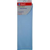 Ponitex (2 Adet) Spark Kristal Mikrofiber Cam Silme Bezi ve Genel Temizlik & Kurulama Bezi 40X40 Cm. Mavi - 01-Mavi