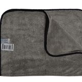 Ponitex 3510 (1 Adet) Mikrofiber Gri Uber Havlu Oto Kurulama ve Çok Amaçlı Temizlik Bezi 40X60 Cm.