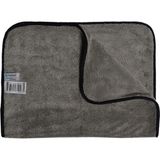 Ponitex 3510 (3 Adet) Mikrofiber Gri Uber Havlu Oto Kurulama ve Çok Amaçlı Temizlik Bezi 40X60 Cm.
