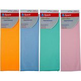 Ponitex (4 Adet) Spark Kristal Mikrofiber Cam Silme Bezi ve Genel Temizlik & Kurulama Bezi 40X40 Cm. - Mix Color