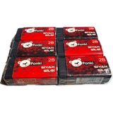 Ponki 2B Siyah Silgi 6'lı Paket