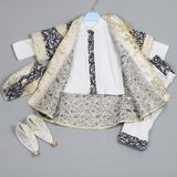 Ponpon Baby Erkek Bebek Şehzade Mevlüt Takımı - 1 Yaş - Krem Rengi