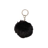 Ponpon Tüylü Peluş Yumuşak Anahtarlık, Dekoratif Aksesuar, 14 cm, Karışık Renkler