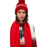 Ponponlu Kırmızı Bere 1913220-82054 Kırmızı-82054 One Size