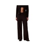 PONTE LOGO WB TROUSER Kadın Siyah Kumaş Pantolon