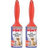 PONY TÜY TOPLAYICI RULO 2 Lİ SET KEDİ KÖPEK