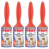 Pony Tüy Toplayıcı Rulo 4 Lü Set Kedi Köpek