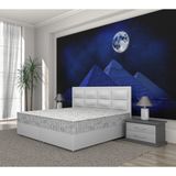 Pony Yatak Gorgi 140x190 cm Sandıklı Baza Başlık Set
