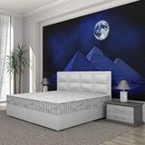 Pony Yatak Gorgi 150x200 cm Sandıklı Baza Başlık Set