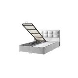 Pony Yatak Gorgi 90x200 cm Sandıklı Baza Başlık Set