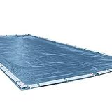 Pool Mate 352545RPM Ağır Hizmet Mavi Kış Havuz Örtüsü, Zemin İçi Yüzme Havuzları için, 7,6 x 13,7 m. Yerde Havuz