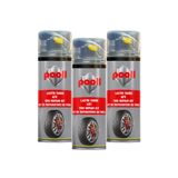 POOLL Lastik Tamir Spreyi Kiti Acil Lastik Şişirici 400 ml 3 Adet Set