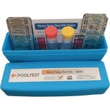 pooltest Havuz Suyu Test Kiti - Tabletli Klor ve pH Ölçüm Seti 0,1-3 ppm Ölçüm Aralığı