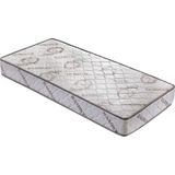 Pooly 140x200 cm Ortopedik Tek Kişilik Bambu Desenli Yaylı Yatak