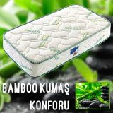 Pooly Bamboo Kumaş Ortopedik Yaylı Lüx Soft 60x170 cm Yatak