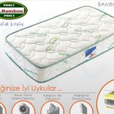 Pooly Bamboo Ortopedik Yaylı 80x180 cm Lüx Yatak