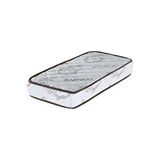 Pooly Bambu Desenli Soft Ortopedik Yaylı Yatak 90 X 140 Cm Beyaz
