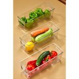 Poomy Buzdolabı ve Dolap İçi Düzenleyici Şeffaf Organizer Set - 3 Adet, CC.CP.001