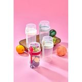 Poomy Pratik Taşınabilir Yoğurt ve Müsli Saklama Kabı 700 ML Kaşıklı, CAN.FT.021