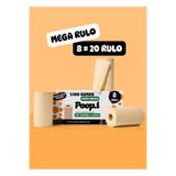Poop.i %100 Ağartılmamış Bambu "MEGA HAVLU" 8 Kağıt Havlu NAKED Doğal Bej