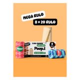 Poop.i %100 Ağartılmamış Bambu "MEGA HAVLU" 8 Kağıt Havlu POP Doğal Bej