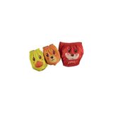 Poopess Alıştırma Külodu 3'lü, Unisex, 4 Yaş, Sarı-Turuncu-Kırmızı Poopess Alıştırma Külodu