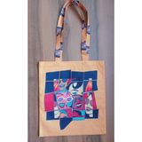 Pop Art Gırls Bez Plaj ve Omuz Çantası - Çok Renkli - Standart