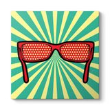 Pop Art Gözlük Tablosu 50 x 50