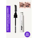 Pop Beauty Kaş Sabitleyici ve Şekillendirici, Kaş Fırçası, Tarağı ve Sabitleyici Jel (Laminasyon Etk