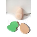 Pop Beauty Makyaj Süngeri Seti, Bej