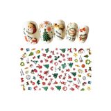 POP Beauty Nail Art Tırnak Süsleme Sticker, Christmas(yılbaşı), Tırnak Dövmesi, Tırnak Tattoo