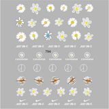 Pop Beauty Nail Art Tırnak Süsleme Sticker, Tırnak Dövmesi, Tırnak Tattoo - Beyaz