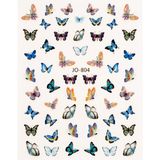 Pop Beauty Nail Art Tırnak Süsleme Sticker, Tırnak Dövmesi, Tırnak Tattoo - Çok Renkli