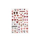 POP Beauty Nail Art Tırnak Süsleme Sticker Tırnak Dövmesi Tırnak Tattoo POPSTICKER33