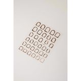 Pop Beauty Nail Art Tırnak Süsleme Sticker, Tırnak Dövmesi, Tırnak Tattoo Rose
