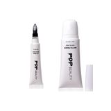Pop Beauty Peeling Yapan Dudak Kremi (Beyaz) & Aydinlik Veren Gözenek Küçülten Makyaj Bazi