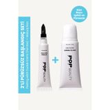 Pop Beauty Peeling Yapan Dudak Kremi (Pembe) & Aydinlik Veren Gözenek Küçülten Makyaj Bazi