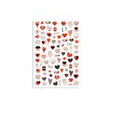POP Beauty POPSTICKER34 Nail Art Tırnak Süsleme Sticker Tırnak Dövmesi Tırnak Tattoo POPSTICKER34