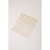 Pop Beauty Renkli Tırnak Süsleme Sticker Tırnak Dövmesi Kolay Kullanım Özelliği ile